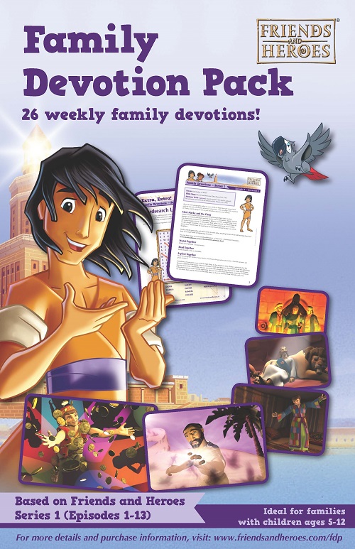 Friends and Heroes Family Devotion Pack