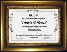 Friends and Heroes wins CBC Gold Award for second time!